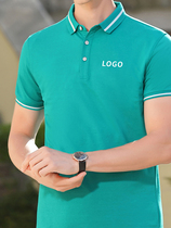Polo shirt custom work clothes T-shirt printing logo work clothes custom classmate gathering commemorative embroidery