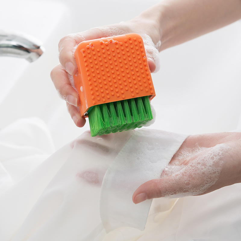 Youshangjia Silicone Laundry Shoe Washing Brush Cleaning Clothes Brush Multifunctional Plate Brush Down Jacket Household Special Shoes