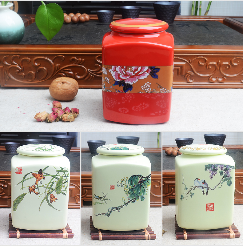 Xiang feng caddy fixings number dazhong jar airtight storage tanks by hand ceramic POTS tea boutique sealed as cans