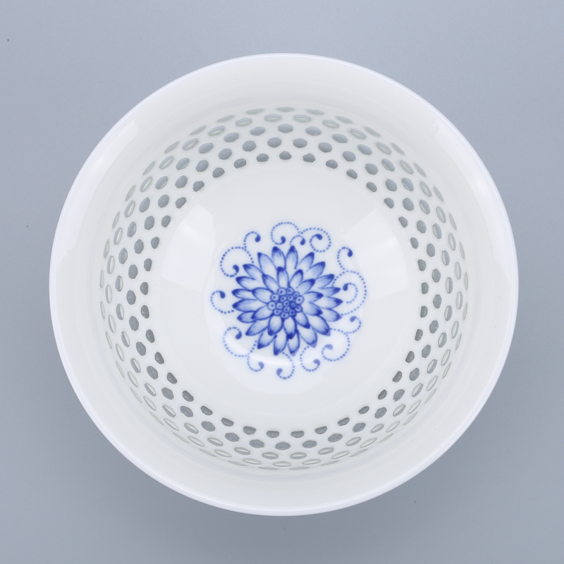 Cheung fung Chinese style under the glaze made pottery bowls tableware suit millet rice bowl bowl household small bowl