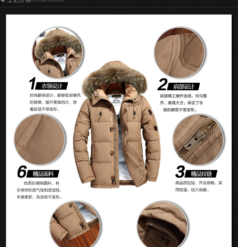 Blouson homme NIANJEEP    en Polyester - Ref 3121725 Image 13