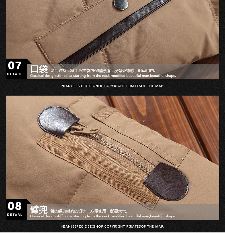 Blouson homme NIANJEEP    en Polyester - Ref 3121725 Image 27