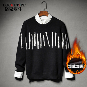 秋冬款毛衣男韩版潮流套头针织衫