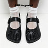 Littlegood retro split-toe Mary Jane shoes for women 2026 summer new style niche versatile