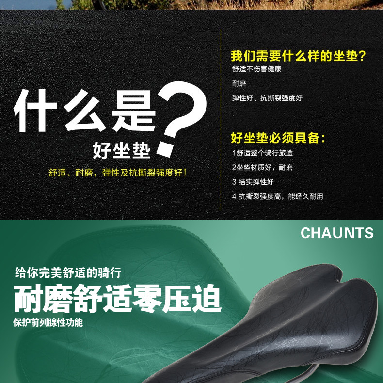 Selle de vélo Mountain Bike CHAUNTS - Ref 2352239 Image 8