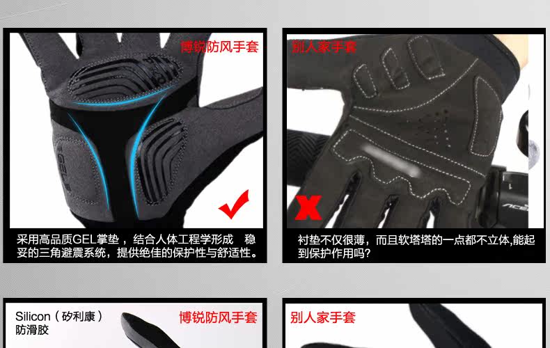 Gants de cyclisme homme SPAKCT - Ref 2242858 Image 23