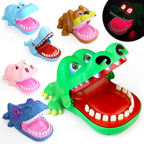 Biting fingers big mouth crocodile toys sharks teeth teeth dinosaurs children parents and children tricky toys