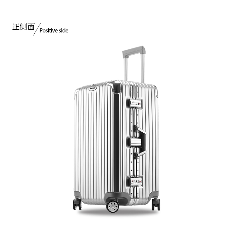B. MUTUS hộp cổ hành lý trường hợp xe đẩy caster khung nhôm chống xước tăng năng lực vali vali xách tay
