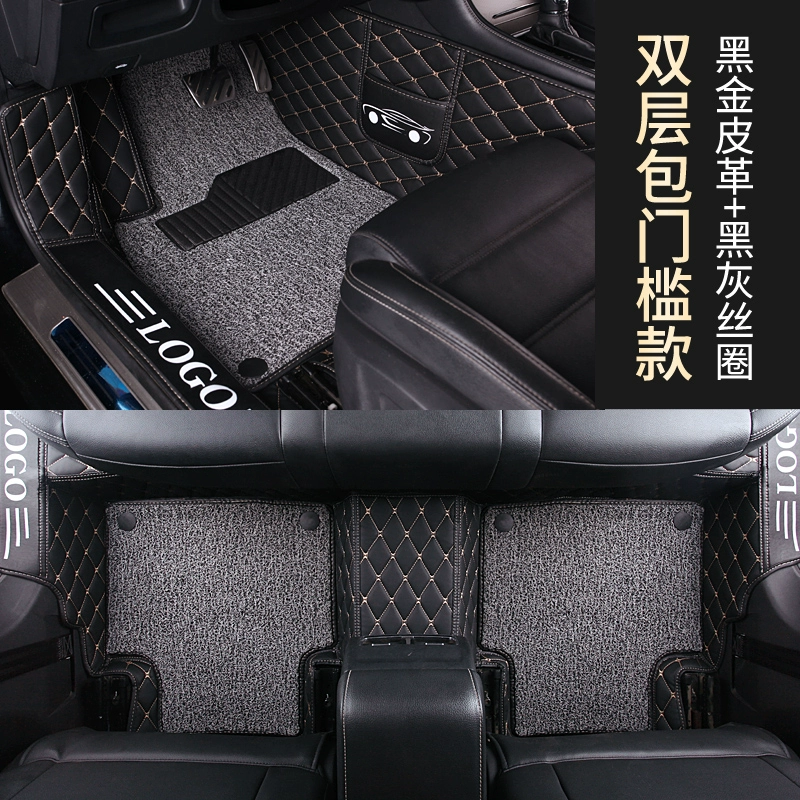 2016/2013 Ford Wing -bo Hướng dẫn sử dụng Fit Circle Full Cars Pads đặc biệt 12/11 lớn thảm lót chân ô tô sợi cao su 