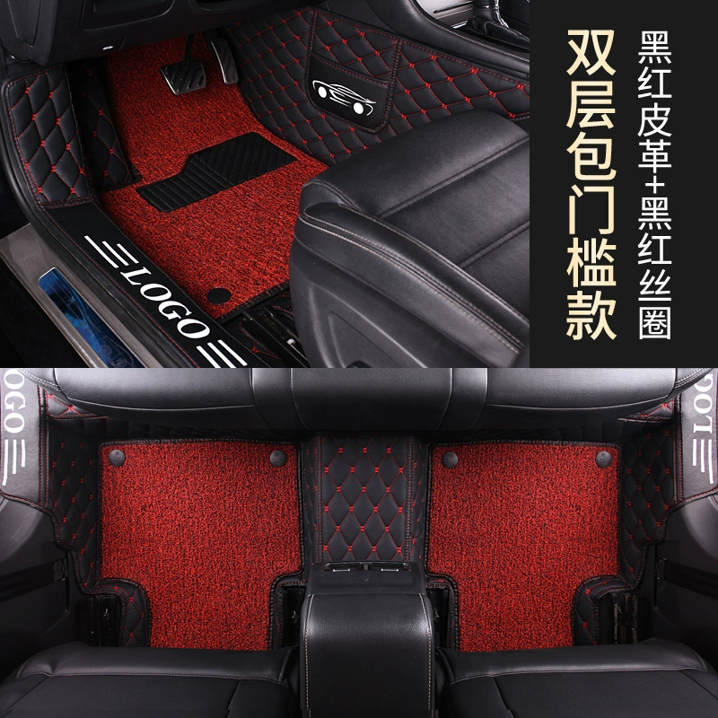 2016/2013 Ford Wing -bo Hướng dẫn sử dụng Fit Circle Full Cars Pads đặc biệt 12/11 lớn thảm lót chân ô tô sợi cao su 