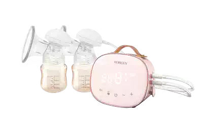 Good woman breast pump bilateral electric maternal postpartum milking device silent milk pull suction large milk collector