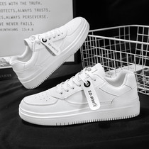 XiT New Mens Shoes Tide Cards Small White Shoes Air Force 1 Casual Low Inner Heightening Board Shoes Sneakers