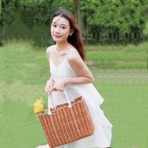 Picnic vine basket in buy dish handcuff weaving outdoor picnic outdoor outdoor picnic outing products network red full set in collection basket