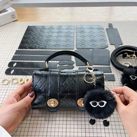 黑色格子全套材料 自己做+送教学