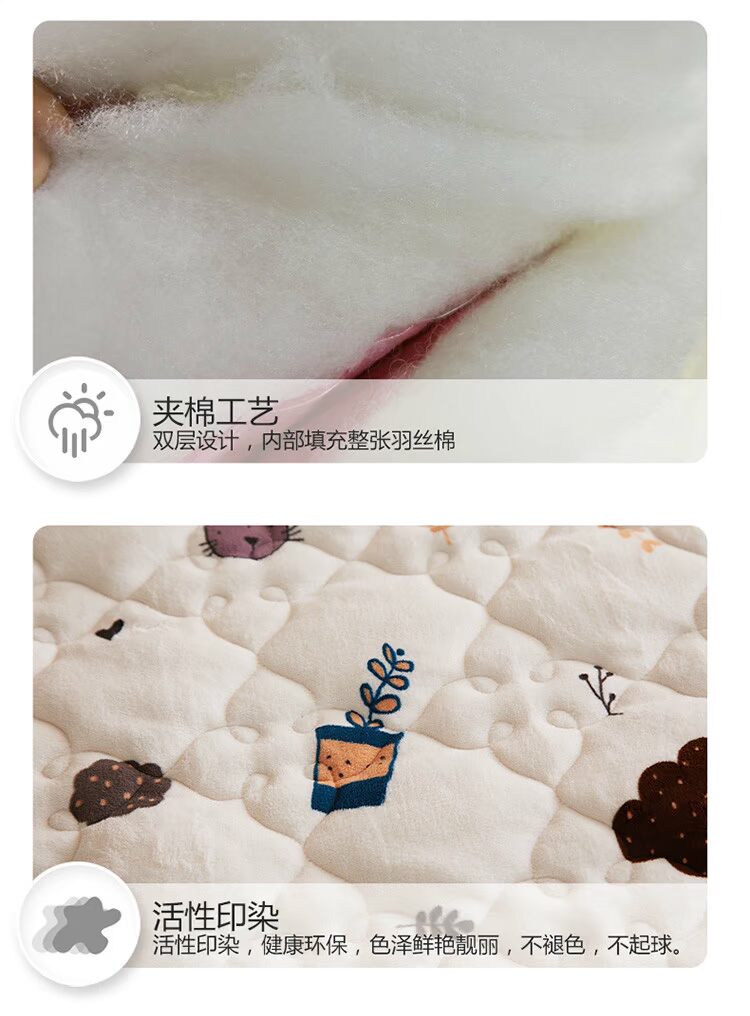 2018 Cotton bé nhung bông mền mền chăn mền trải giường mùa đông fa nhung ấm áp đơn giường ba mảnh đặt tấm thảm lông trải giường ngủ