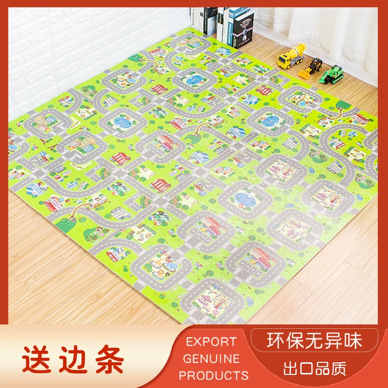 Children's game mat, carpet from foam, 30x