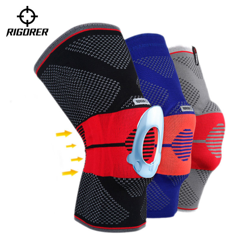 Prospective sports basketball knee pads men's professional knee meniscus shin pads training decompression protective equipment running protective gear