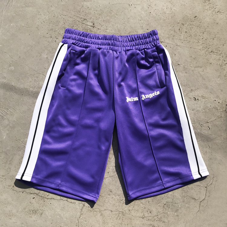 VioletSA home self-control   INS Chaopai Palm   An * * ls Three bars leisure time Retro Campus style motion PA shorts