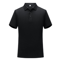 Light luxury modal polo shirt custom t-shirt work clothes advertising shirt summer short-sleeved printed logo embroidered words