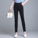 Quần Xinyue 2019 hè mới quần đen nữ bút chì bó sát skinny co giãn chín điểm quần chân - Khởi động cắt