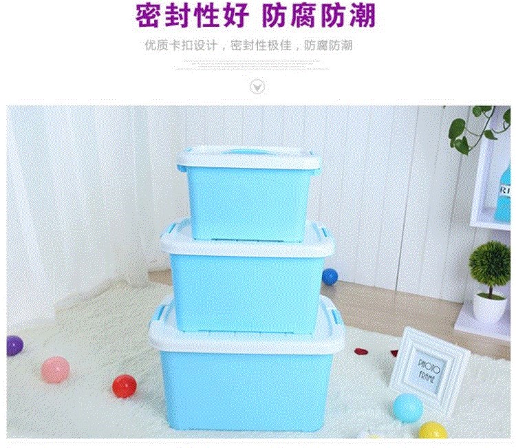 Áo len 0,5kg Trang sức Nhựa Lưu trữ lớn Hộp lưu trữ Tổ chức trong suốt Gia đình nhỏ Nabin Thiết bị trung bình hộp gỗ đựng đồ