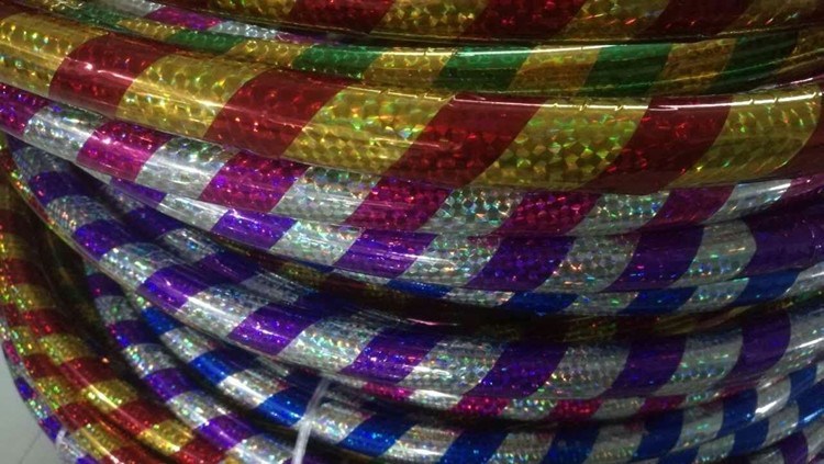 Hula hoop trẻ em thể dục dụng cụ vòng tròn mẫu giáo kèn học sinh người mới bắt đầu tuổi teen hàng thể thao đầy màu sắc - Thể thao ngoài trời / Casual / Triditional Đồ chơi bể bơi phao trẻ em