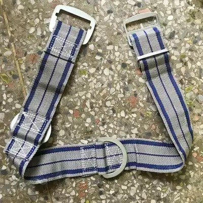 Widen the fire belt Outdoor mountain climbing climbing seat belt Survival downhill safety rope Aerial work equipment