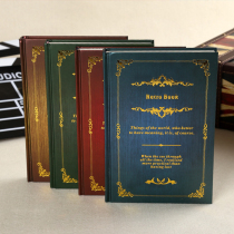 Japanese and Korean business retro notebook notepad stationery creative magic book Diary book