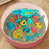 Детский керамический песок, комплект, пляжная детская нетоксичная игрушка