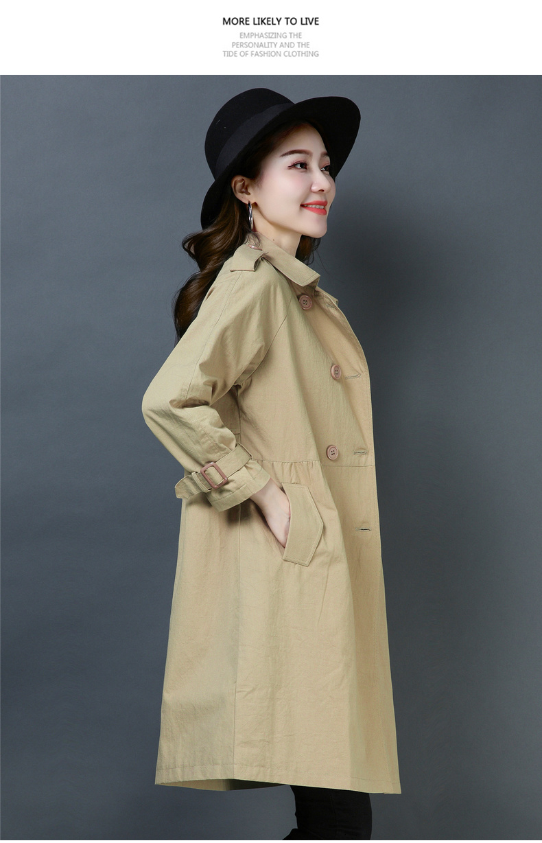 Trench pour femme      en Coton en Coton - Ref 3227686 Image 24