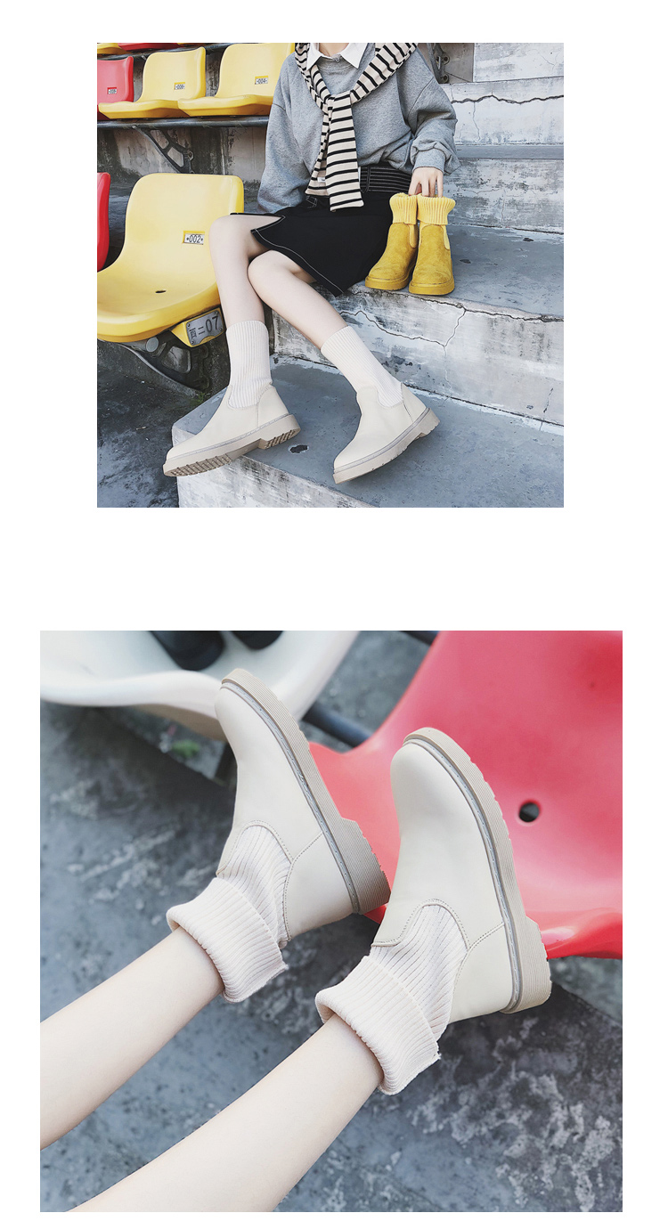 Mùa xuân và mùa đông 2018 mới boot nữ cổ thấp