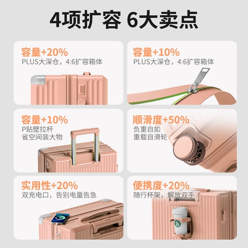 Универсальный чемодан, вместительная и большая коробка, 24 дюймов