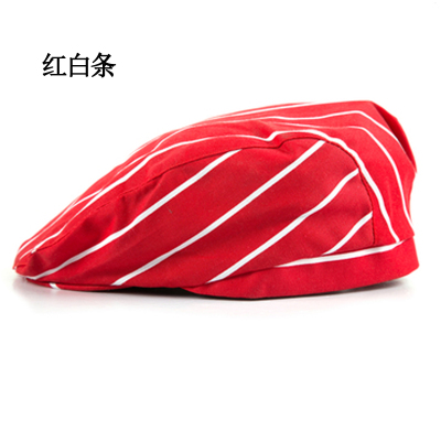 Beret nam và nữ sạn Chef Workcap Waiter Western Restaurant Chef Hat Forward Hat Tuỳ chỉnh