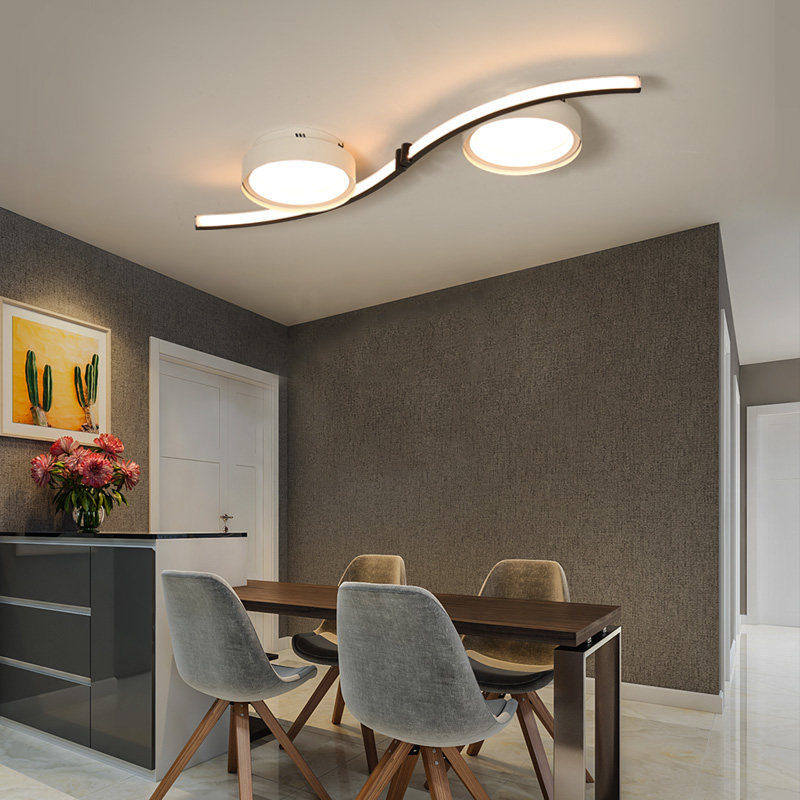 Lights for living room, LED modern creative ceiling light for corridor, minimalistic room light
