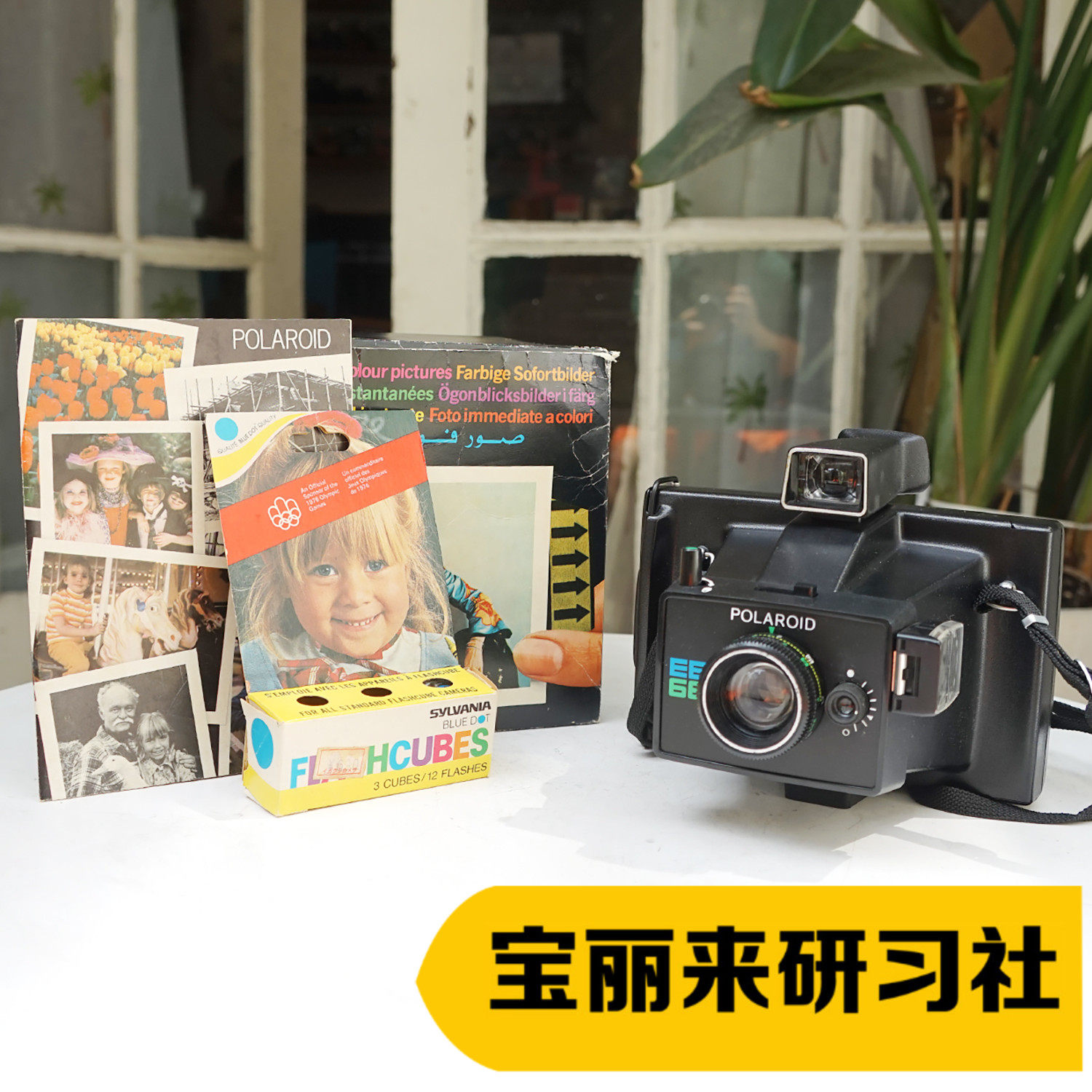 Polaroid Pauli comes 80 series solid organ machine EE66 box says full spot