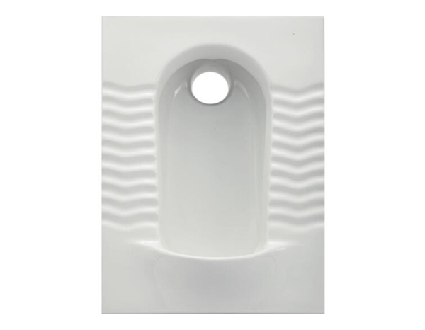 Huida HD55A squatting toilet toilet squatting pit ceramic toilet rear drainage with front water retaining