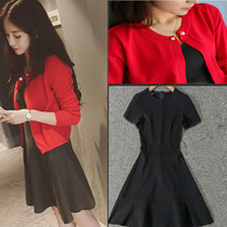 2021 spring breastfeeding suit Korean skinny nursing dress two-piece feeding milk jacket out fashion hot mom