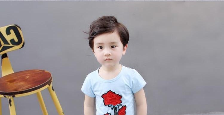 Bộ đồ ngắn tay cho trẻ em Quần áo trẻ em Nam mùa hè cho bé gái Áo thun ngắn Quần áo trẻ em 1-2-3-4-5 tuổi cửa hàng quần áo trẻ em