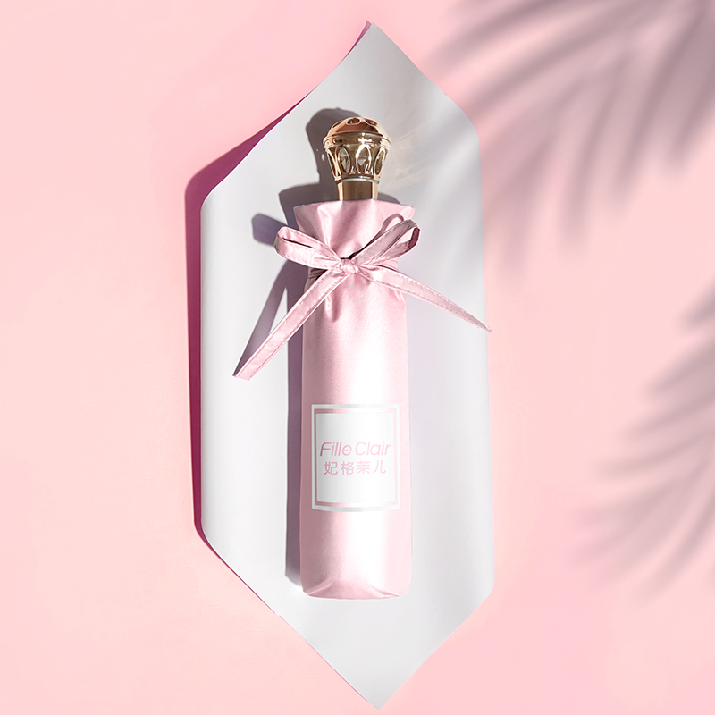 Princess Glenel Crown Umbrella Ladies Umbrella Sunscreen UV Vinyl Sun Umbrella Custom Print logo