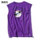 Áo vest thể thao nam không tay áo thun cotton thoáng khí tập thể dục đáy quần xòe tay áo rộng vai xuân hè thanh niên - Áo vest cotton áo khoác mùa đông nam hàn quốc