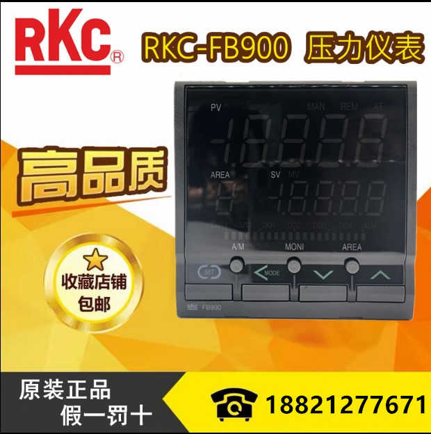 Original Rkc Japan Physical and Chemical Fb900Fb400/Fb900-8N-4*4Nnn/A1-F801 Pressure Gauge