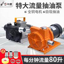 Card ant large flow electric pump diesel oil pump 12V24V220V silent pump self - absorption pump