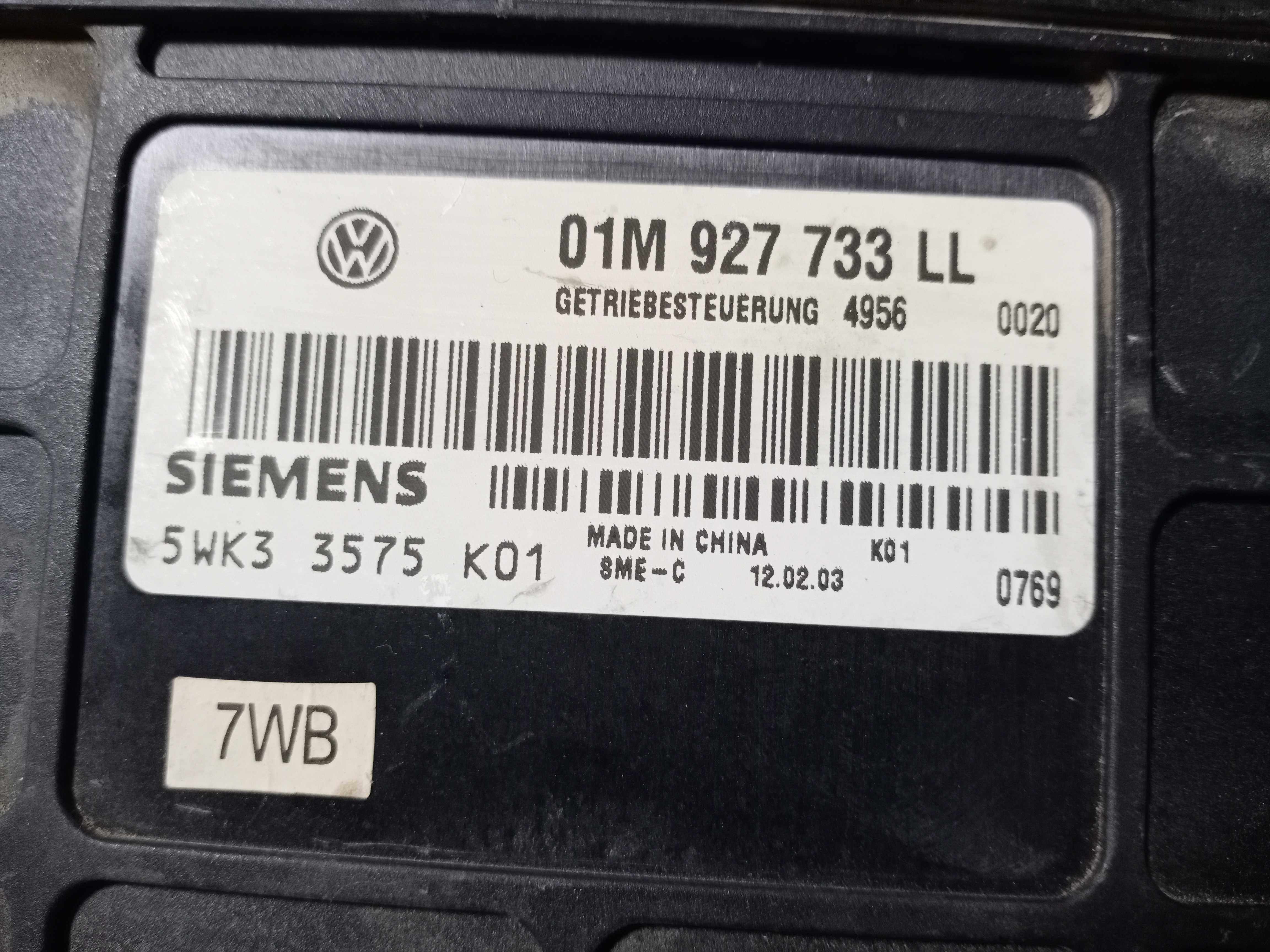 Suitable for Foss Bora Jetta Passat Santa wave box gearbox motherboard 01M927733GF LL