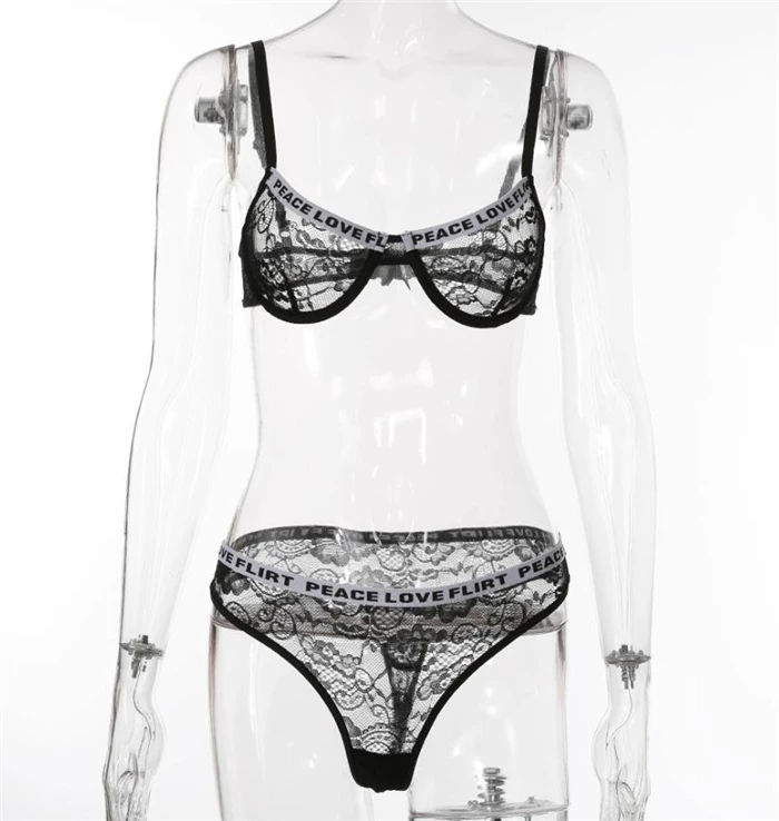 [бюстгальтер+трусы sexy bra set]