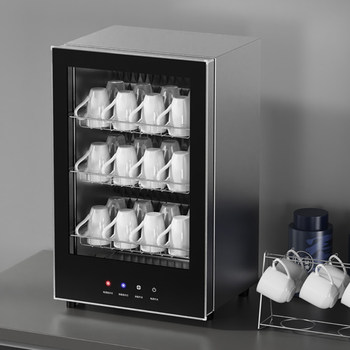 Special Tea Cabinet for Mrs. Yu, Glass Cup Mini Sterilizer, Tea Cup Sterilizer, Office Drying Cabinet