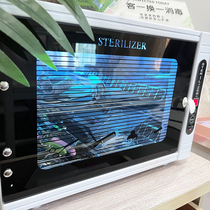 UV disinfection box UV ozone box sterilizer hot air drying white desktop comb makeup brush