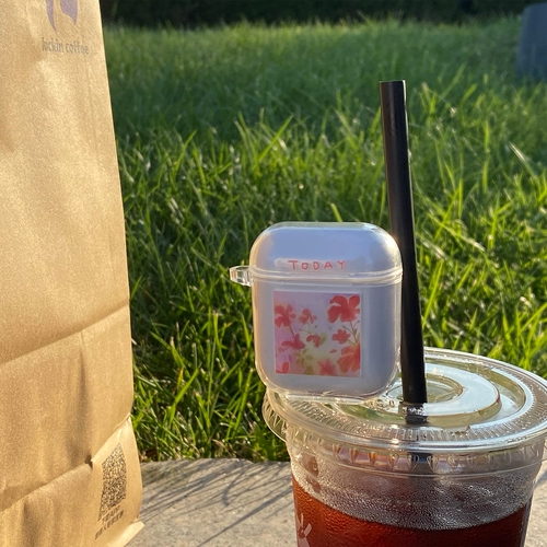 Ретро осенний лист раскачивает цветы прозрачные воздушные аппараты Мягкая оболочка первые две, трехгенско -генерационные Pro Soft Shell Защитная набор Bluetooth Гарнитура