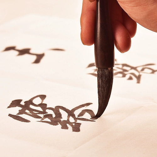 俞唐 Профессиональная каллиграфия волчья овечь