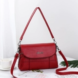 Вместительная и большая сумка через плечо для матери, небольшая сумка на одно плечо, 2019, из натуральной кожи, для среднего возраста