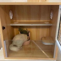 Cage eco-plate real wood cabinet cage in the dragon cat cabinet